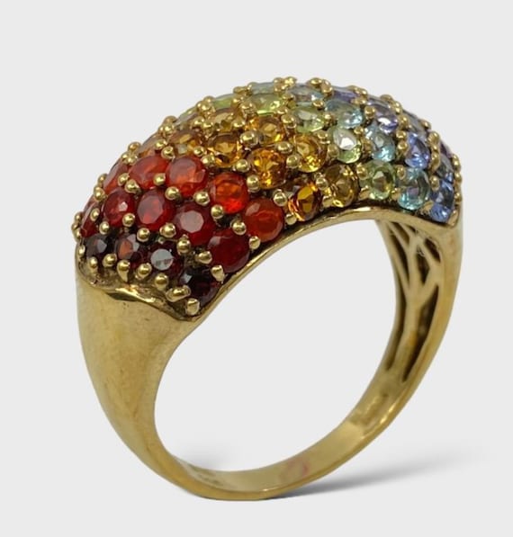 Chuck Clemency Fine Gilt Graduating Multi Color R… - image 1