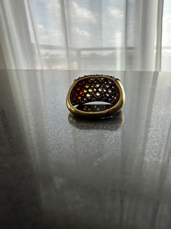 Chuck Clemency Fine Gilt Graduating Multi Color R… - image 4