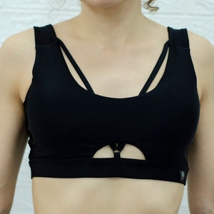 Strappy Crop Top-clothing Women-yoga Tank-cotton Tops-wholesale
