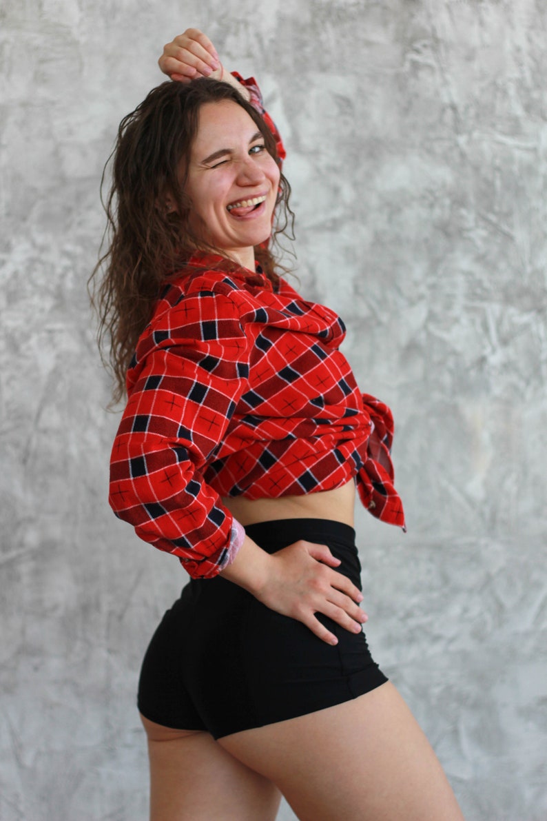 Highwaist Shorts Brianna for Pole Dance Sport Pole Dance Etsy