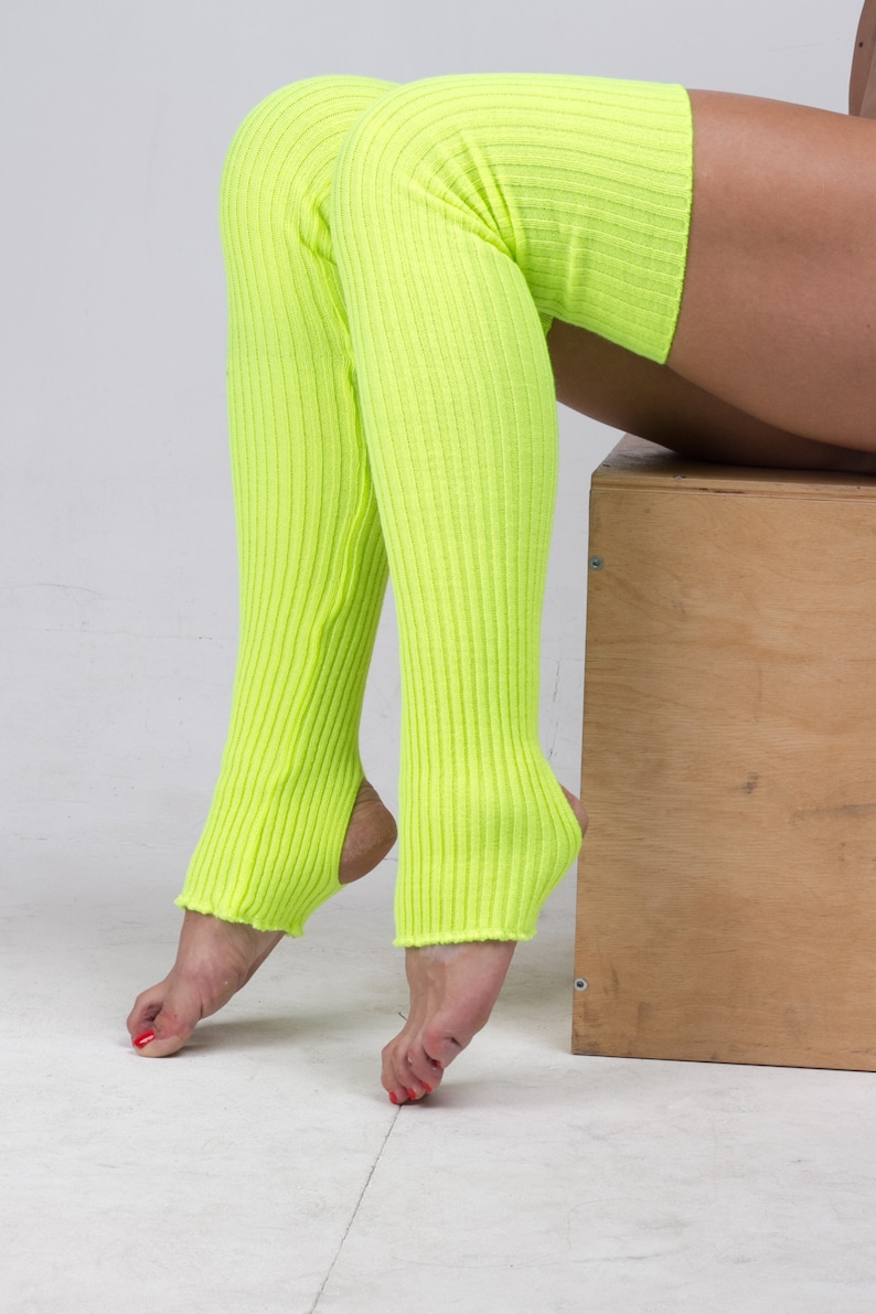 Knitted leg warmers for dance and pole dance Etsy