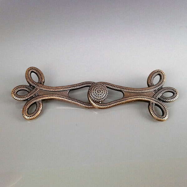 Brandenburg metal 10 cm bronze color