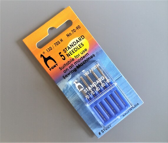 Variedade de agulhas para máquinas de costura 70-90 - Etsy