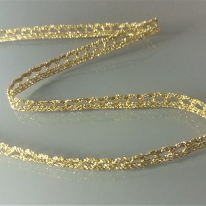 Golden lace width 8 mm 画像 3