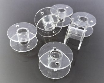 6 canettes standard de machine plastique transparent