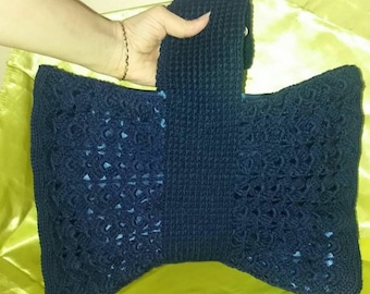 Crochet Bow Bag pattern!  Pattern Guaranteed!