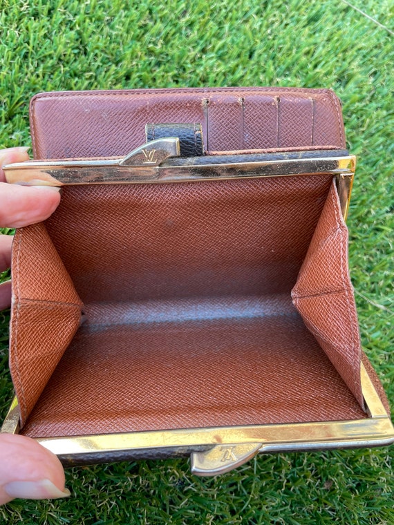 Louis Vuitton Double Sided Vintage Wallet Authent… - image 6