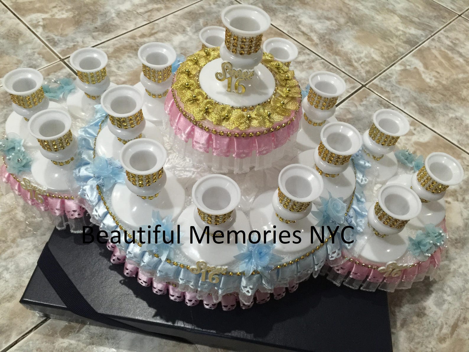 Sweet 16 Candelabra / Sweet 16 Candle Holder / Quinceanera Etsy
