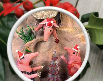The Clangers Christmas Decoration Vintage image of The Clangers Decorating A Christmas Tree