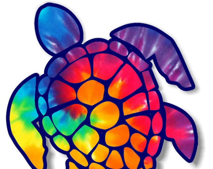 Sea Turtle 3"  sticker for cell phones, cars, trucks laptops  stick to any smooth surface