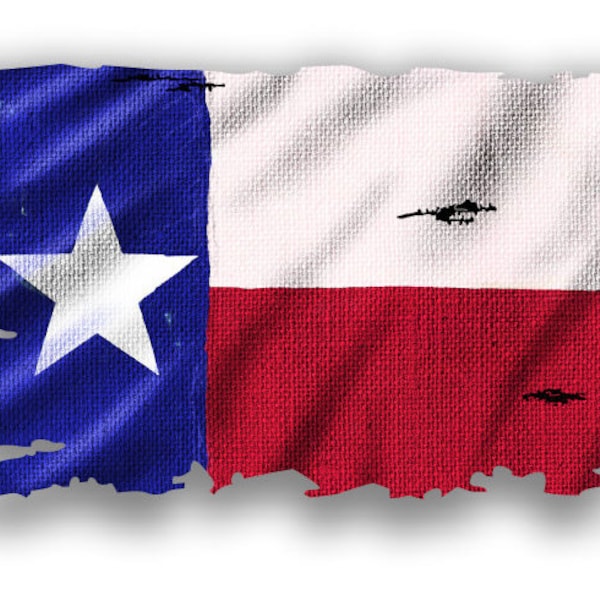 Texas State Flag with burlap pattern sticker for car truck laptop or any smooth surface  ***Free Shipping***