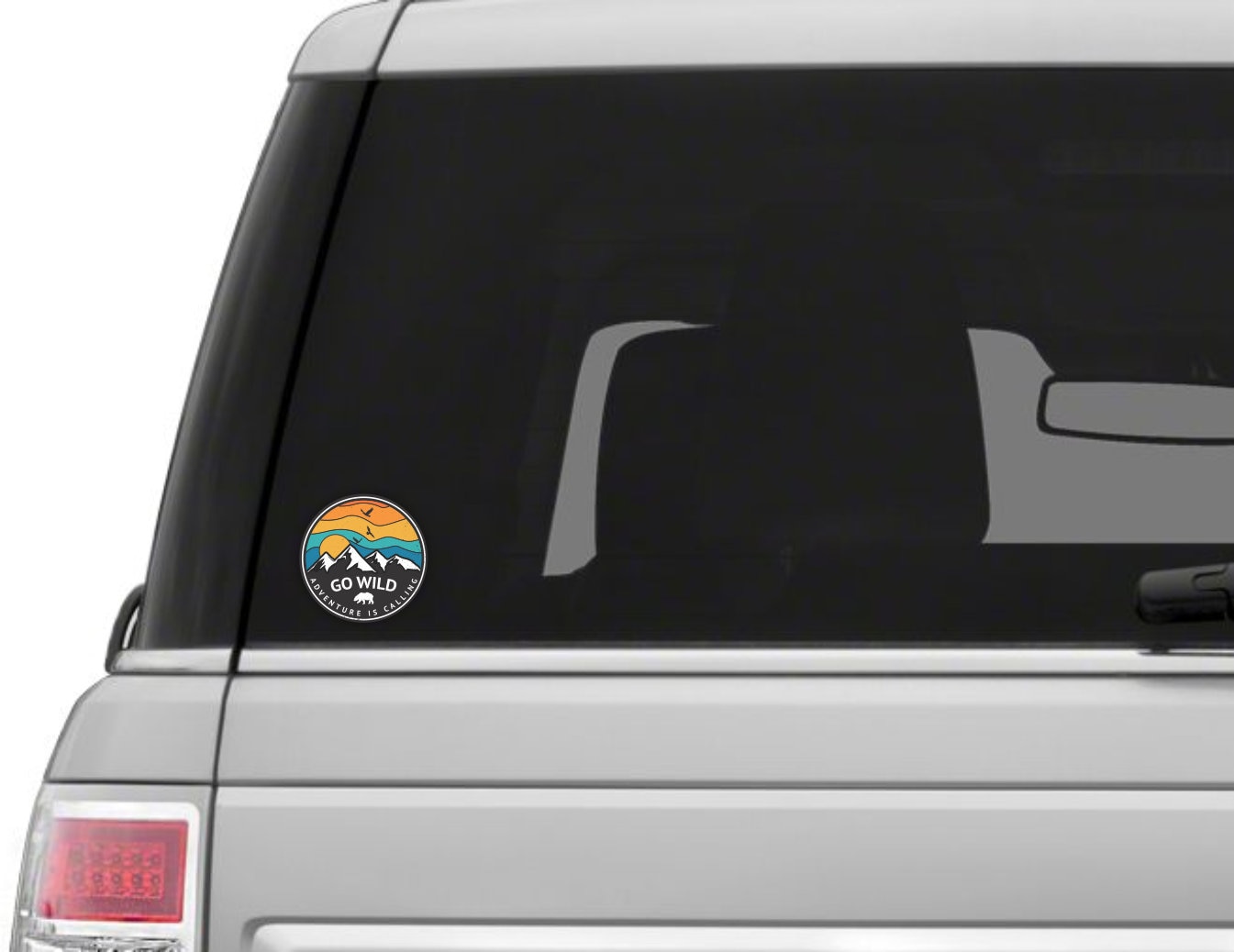 3D Car Sticker Aurora Northern Lights Landscape Camper Car Stickers 21A229 