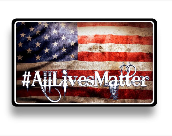 All Lives Matter     #alllivesmatter sticker / decal **Free Shipping****