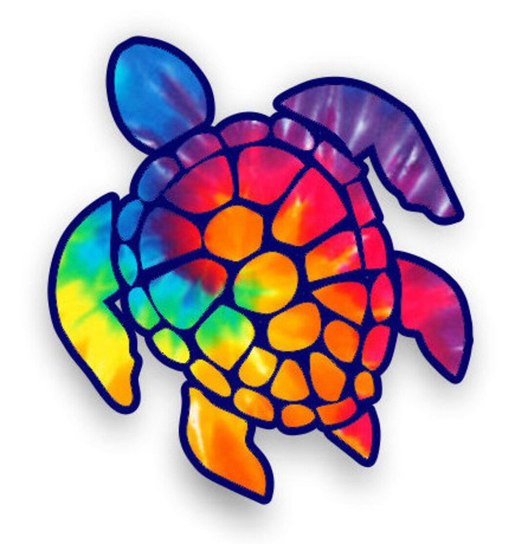 Sea Turtle Lilly Inspired Patterns Sticker for Yeti Car Truck or Laptop ...