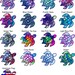 Sea Turtle Lilly Inspired Patterns Sticker for Yeti Car Truck or Laptop ...