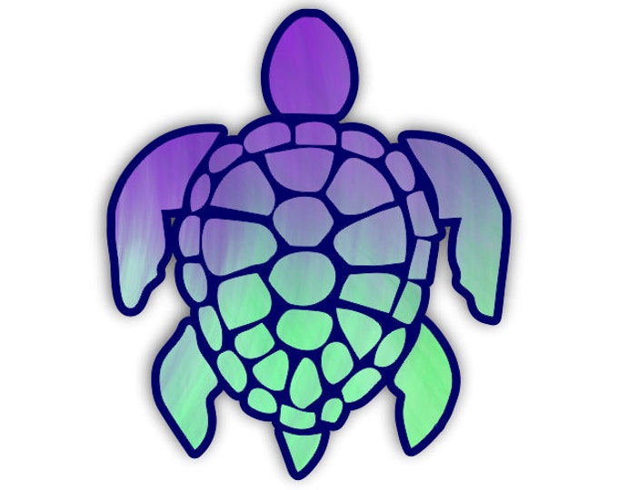 Sea Turtle 3"  sticker for cell phones, cars, trucks laptops  stick to any smooth surface