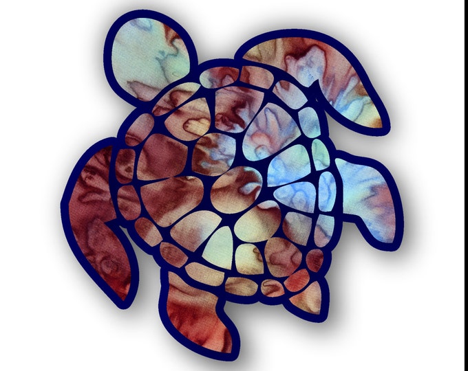 Sea Turtle Decal/sticker (color-mocca)  **Free Shipping**