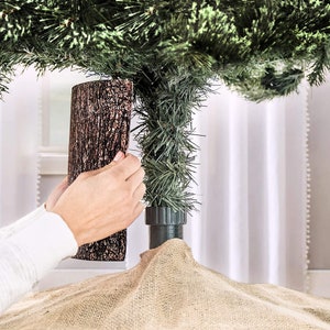 Fake Bark Wrap That Covers Up Ugly Pole On Any Fake Christmas Tree. Great Secret Santa Or White Elephant Gift