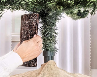Fake Bark Wrap That Covers Up Ugly Pole On Any Fake Christmas Tree. Great Secret Santa Or White Elephant Gift