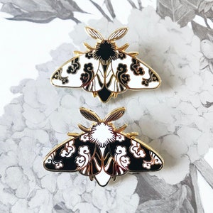 Cloud Moth A Grade Hard Enamel Pin image 1