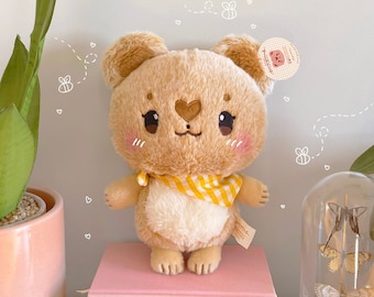 Honeycomb Teddy Bear Plush