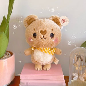 Honeycomb Teddy Bear Plush