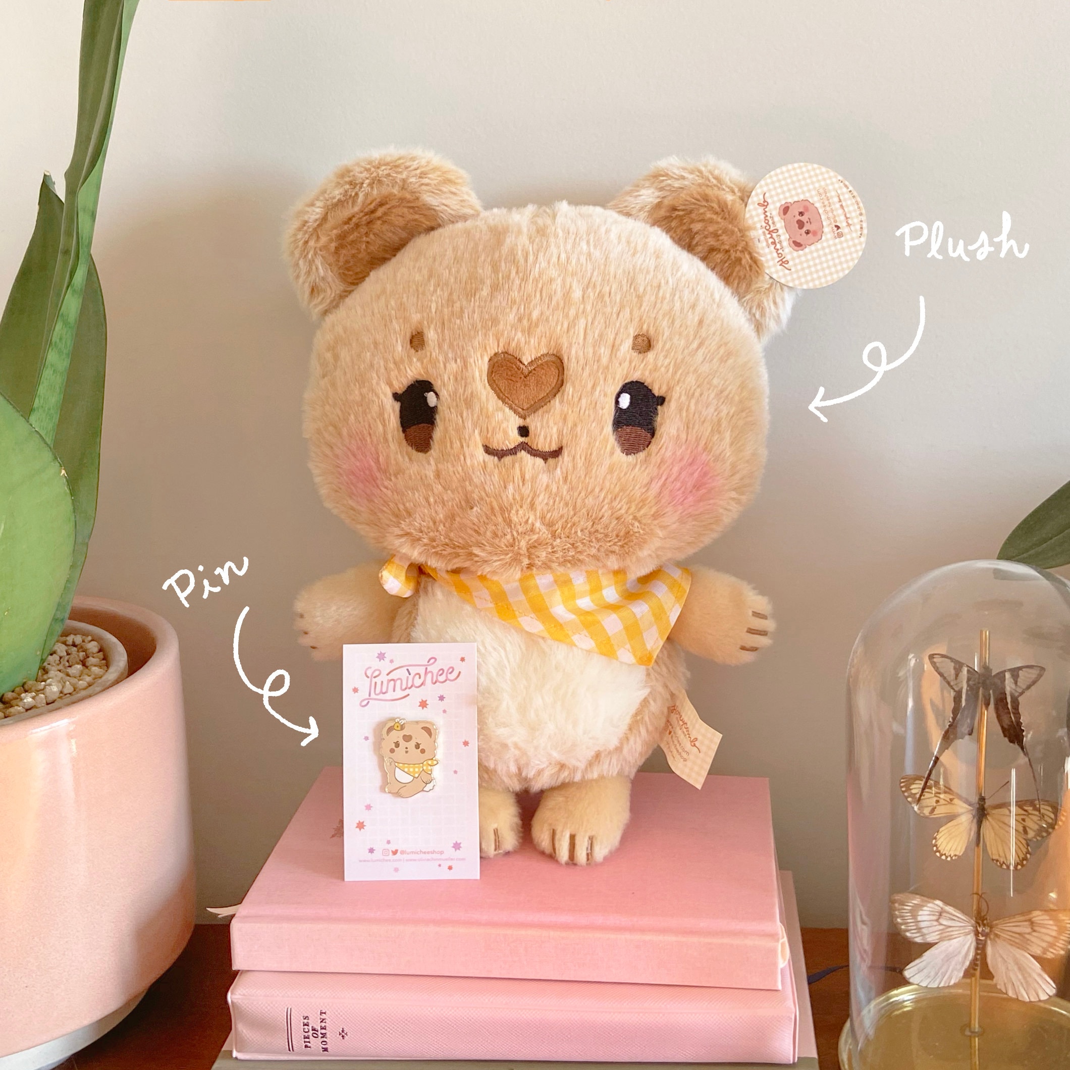 Honeycomb Teddy Bear Plush - Etsy