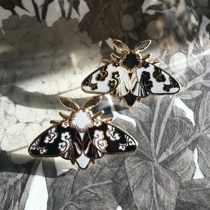 Cloud Moth A Grade Hard Enamel Pin image 3