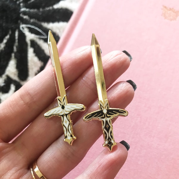 Moth Sword - A Grade - Hard Enamel Pin