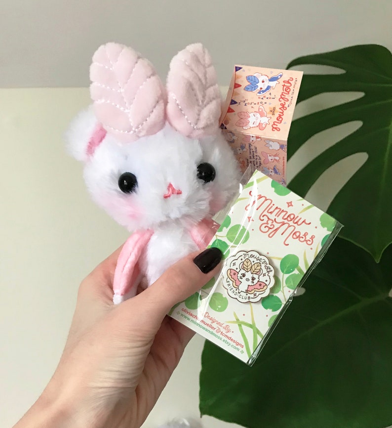 mouse moth plush
