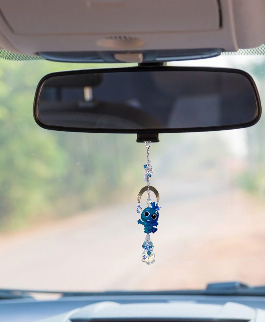 Technicolor Olaf Car Suncatcher Charm, Rear View Mirror, New Vehicle ...