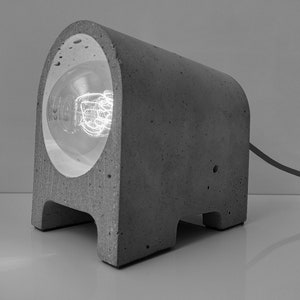 Decorative concrete lamp image 7