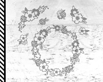 Download Floral Gun Svg Etsy PSD Mockup Templates