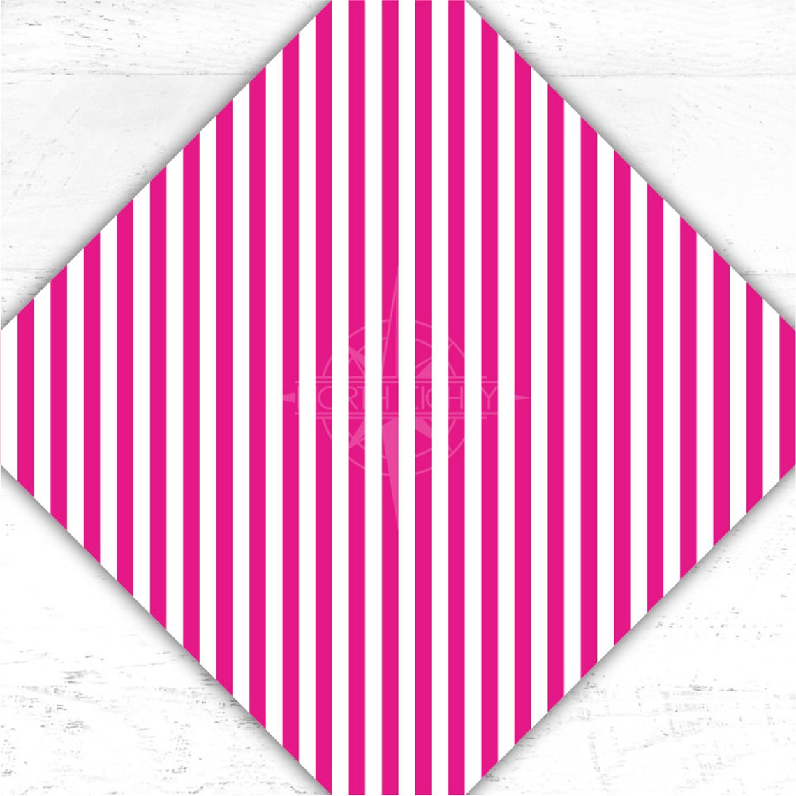 Striped Vinyl Hot Pink and White Stripe HTV Etsy