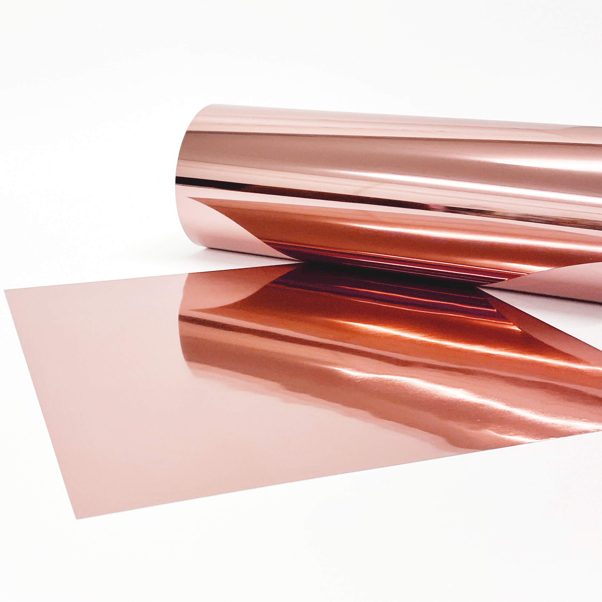 Mirror Chrome Rose Gold Adhesive Vinyl Rose Gold Vinyl Etsy