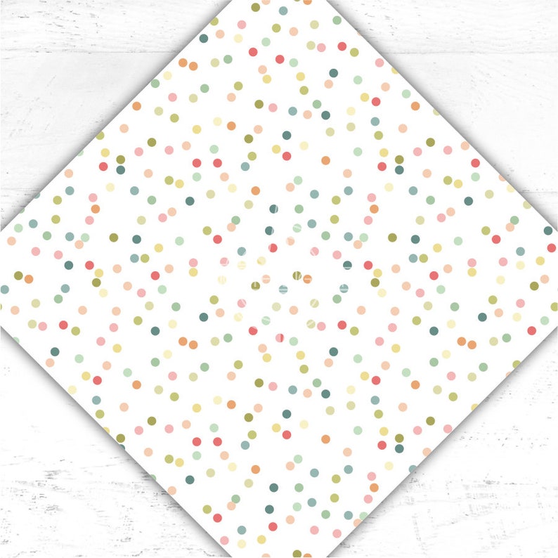 Printed Vinyl Confetti Patterned Vinyl Polka Dots Etsy