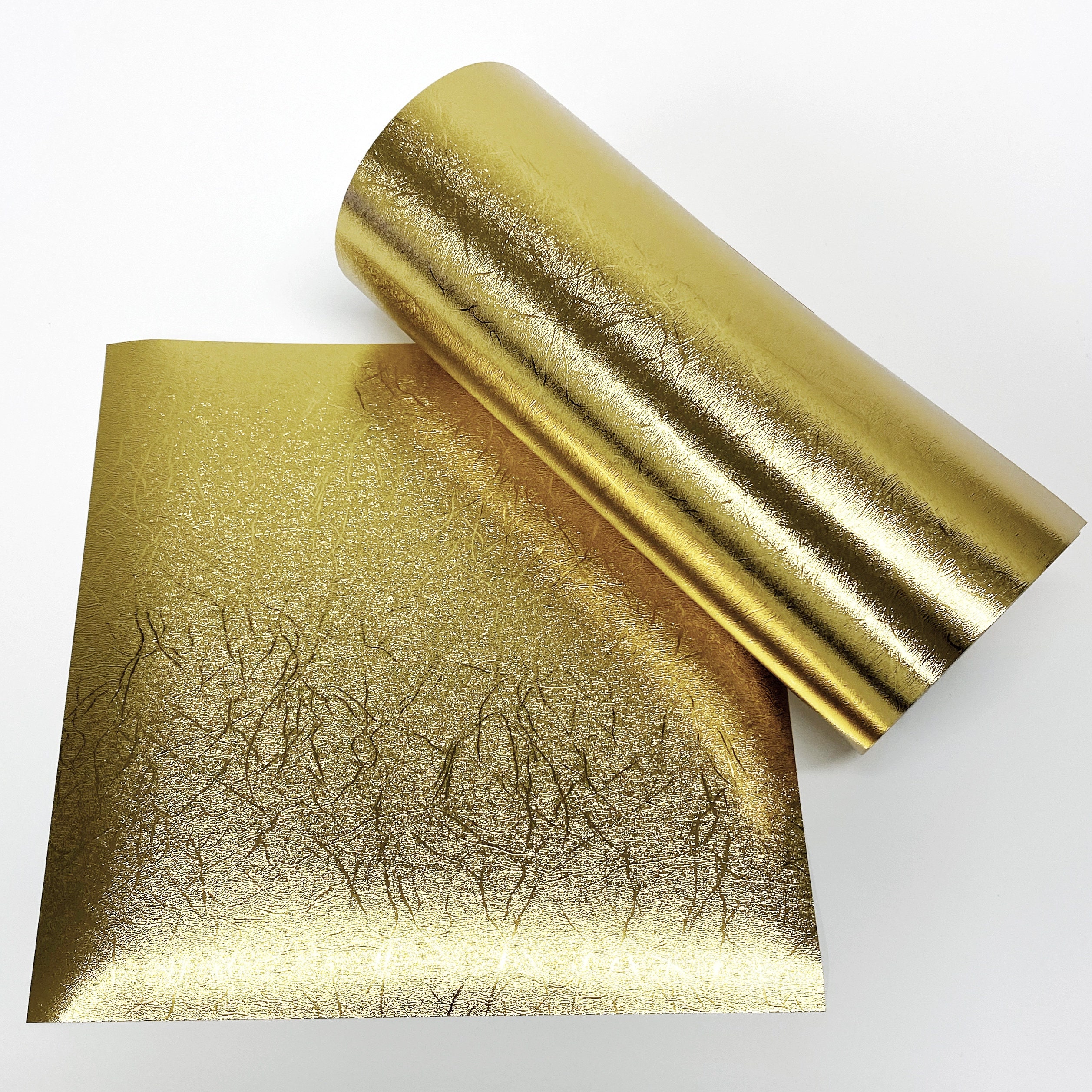 Textured Metallic Gold Adhesive Vinyl Gold Vinyl Teckwrap Etsy