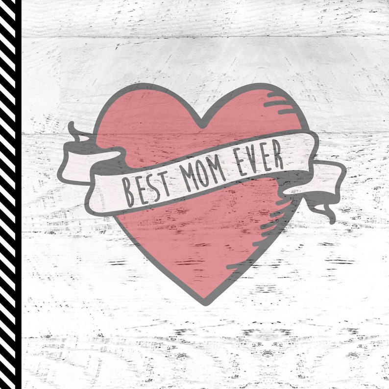 Download Mother's Day Svg File Best Mom Ever Svg Mother's | Etsy