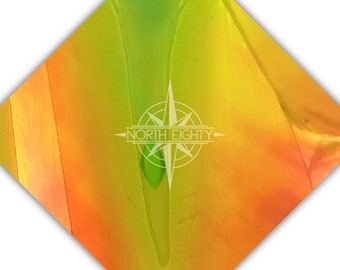 Opal Chrome Green Malachite Adhesive Vinyl, Green Malachite Vinyl, Teckwrap Craft Vinyl, Opal, Holographic, Vinyl, 12" x 12" Sheet