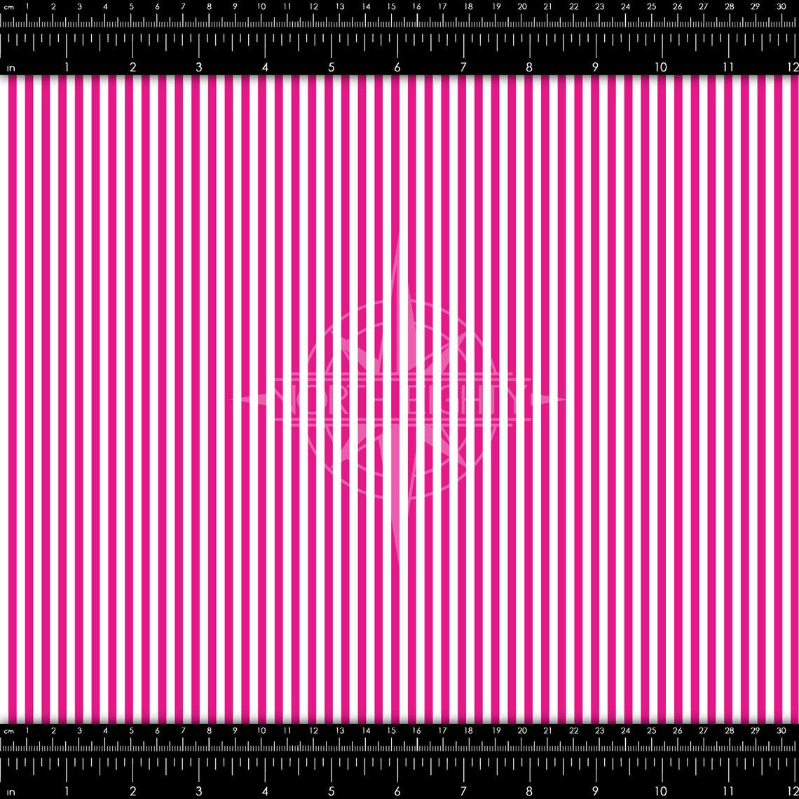 Striped Vinyl Hot Pink and White Stripe HTV Etsy