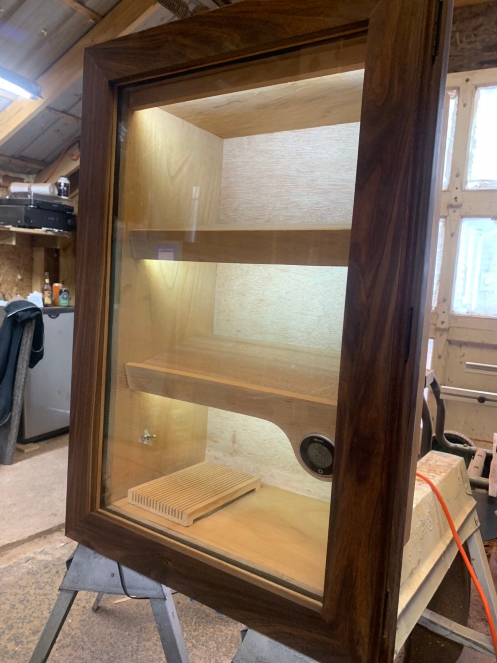 Large Inwall Humidor. Etsy