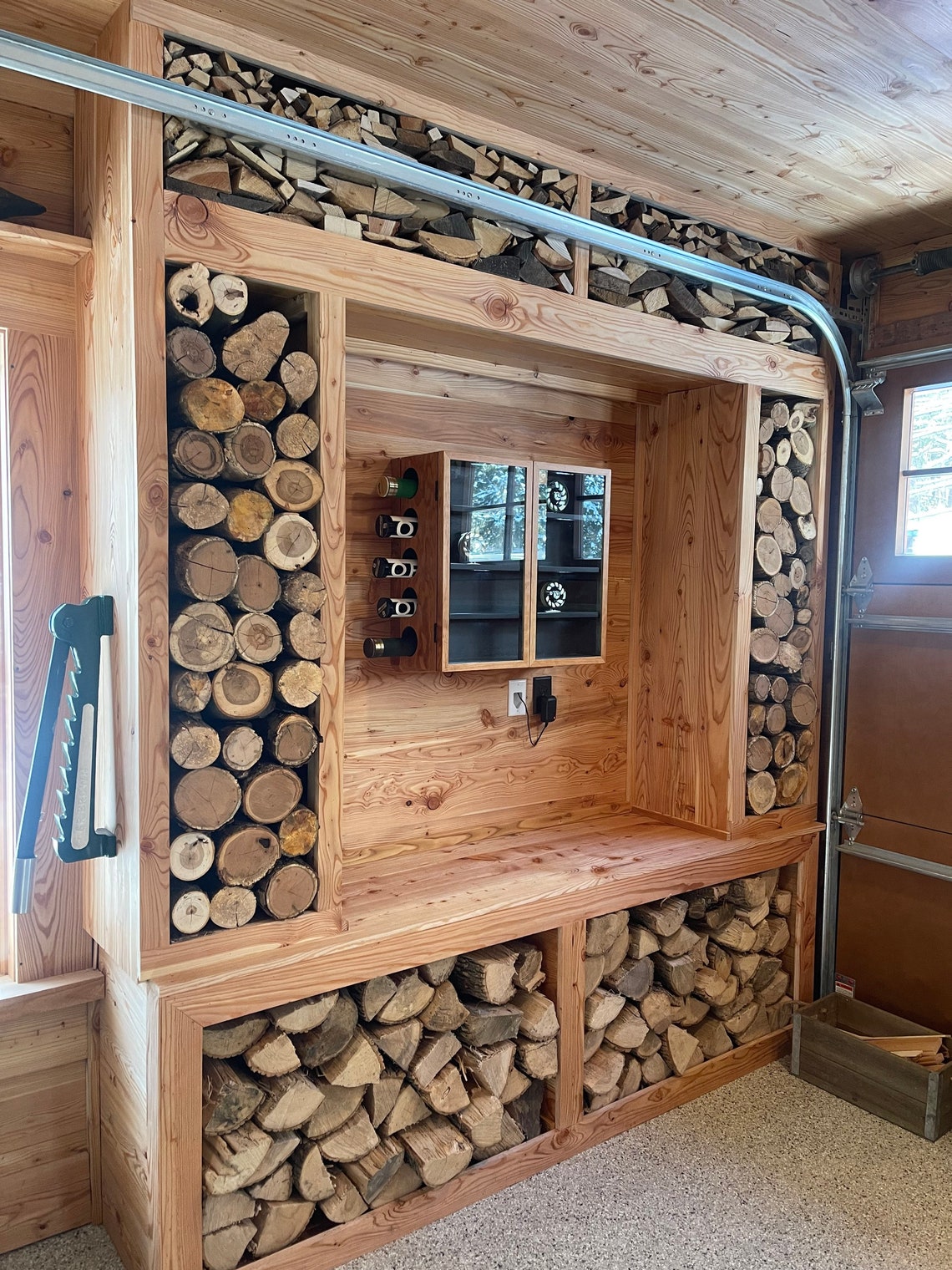 Fly Fishing Rod and Reel Display With LED Illumination Etsy