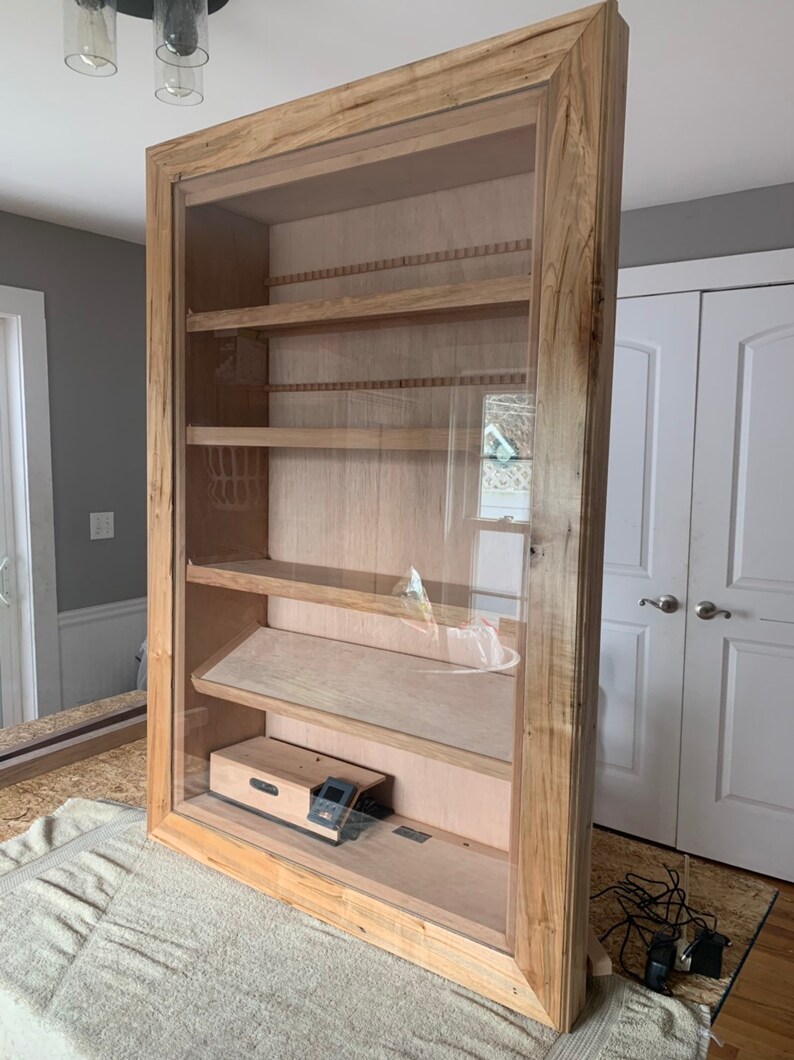 48x36 Inwall Display Humidor With Cigar Oasis Etsy Australia