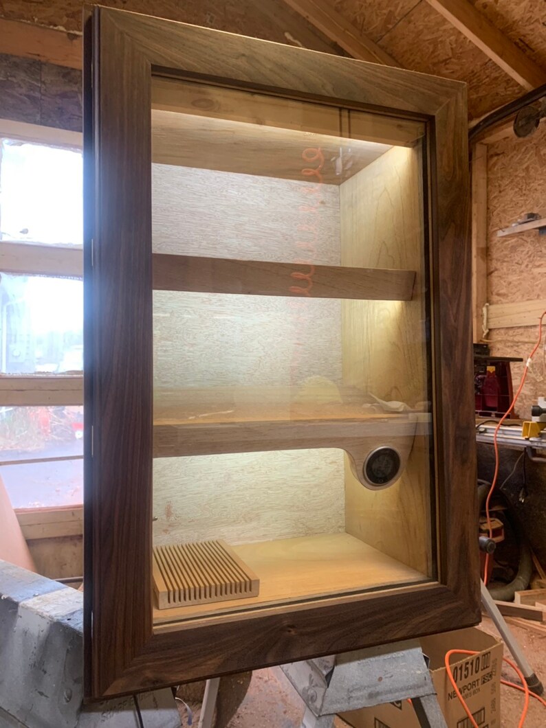 Large inwall humidor. Etsy