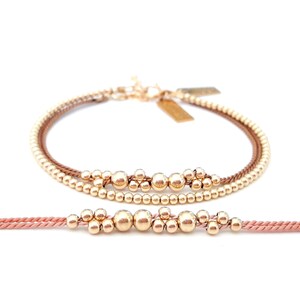Tiny bracelet, Dainty bracelet, Delicate Bracelet, Thin Chain Bracelet, Minimalist Bracelet, Dainty Gold Bracelet, delicate gold bracelet image 6
