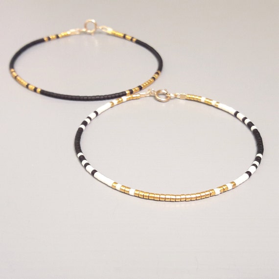 Stacking Gold Bracelet, Bead Bracelet, Adjustable Dainty Gold Beaded Bracelet  Elastic Gold Bead Bracelet ,18k Gold Filled Beaded Bracelet 