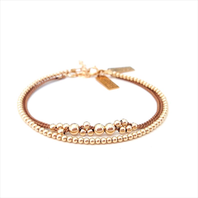 Tiny bracelet, Dainty bracelet, Delicate Bracelet, Thin Chain Bracelet, Minimalist Bracelet, Dainty Gold Bracelet, delicate gold bracelet image 7