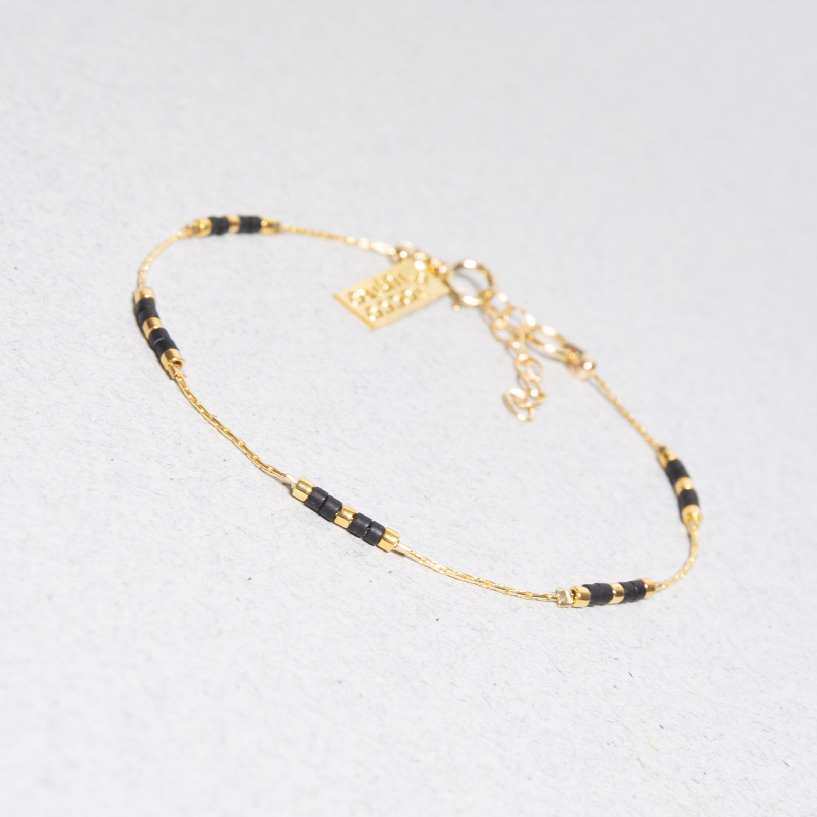Dainty gold bracelet bead simple bracelet everyday bracelet Etsy