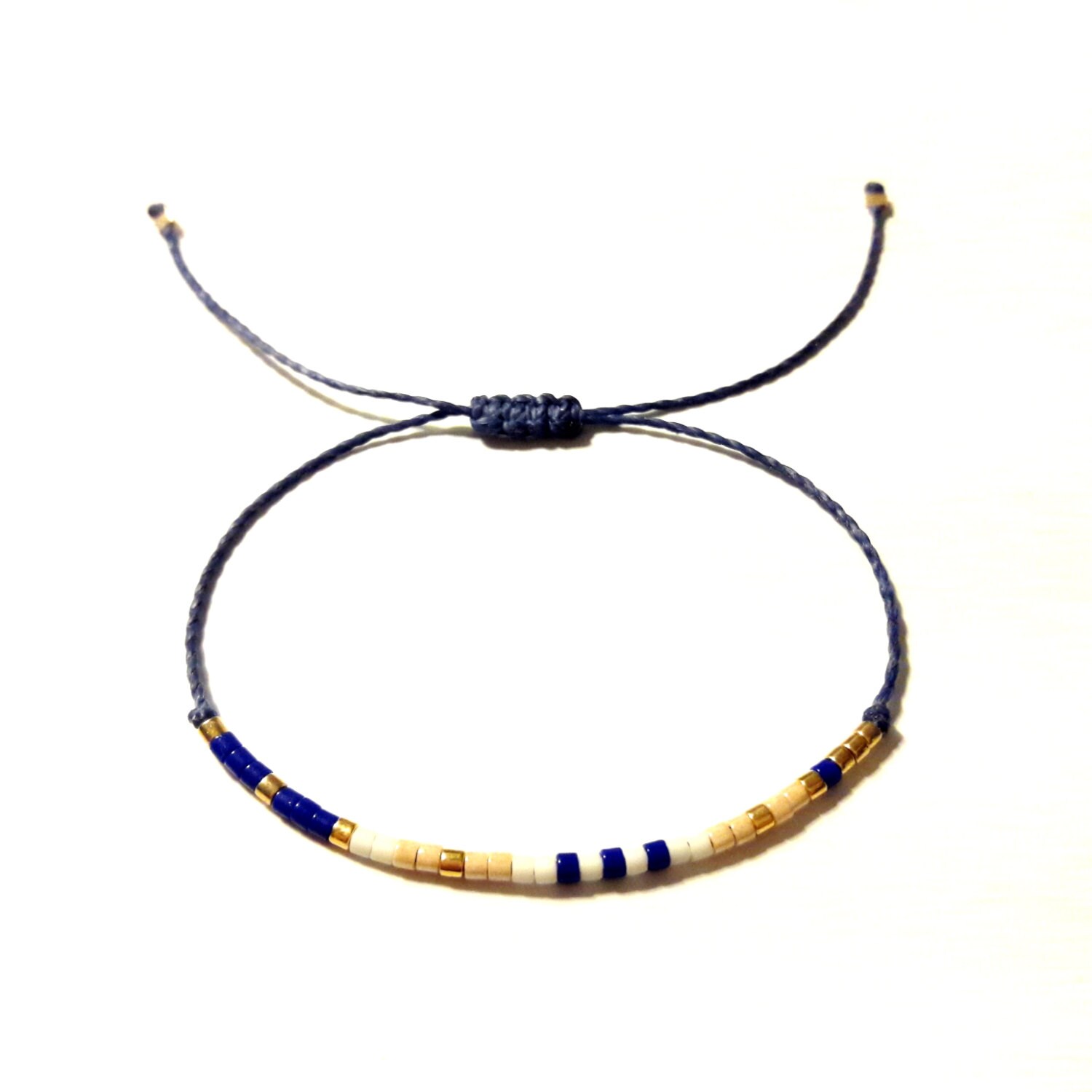 Delicate Layering Bracelet, Friendship Bead Bracelet, String Bracelet