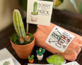 Mega Prick Breakup Care Package, Prick Pun, Divorce Gift, Eat a Bag of Pricks